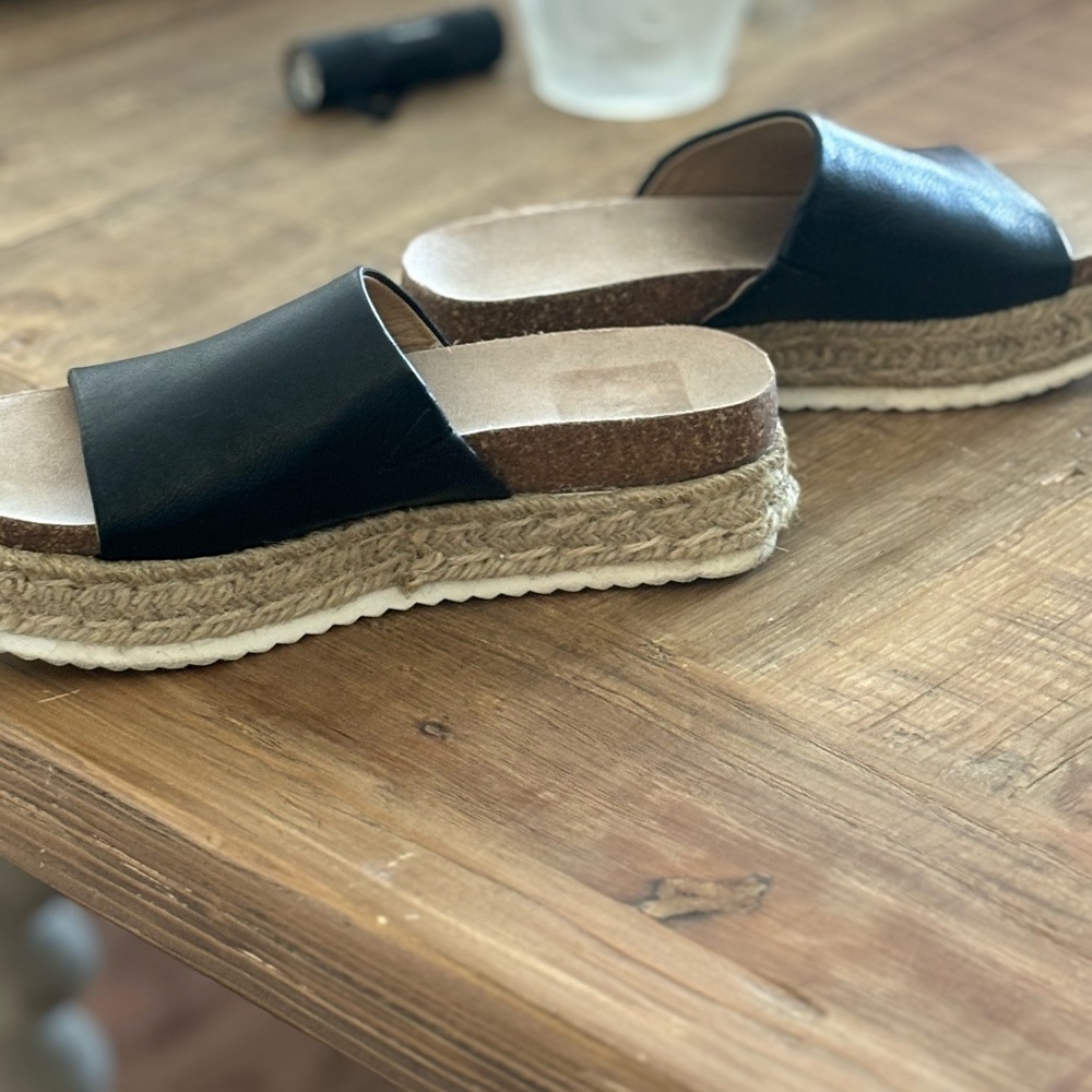 Dolce Vita “Esmeralda” Platform/Mule Espadrille Sandal. EUC/ size 6.5 - Picture 4 of 11